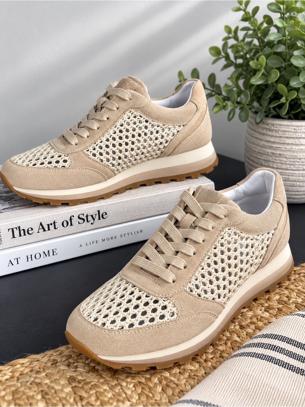 Johnston & Murphy Piper Crochet Lace-Up Sneakers Women’s 9.5 #23